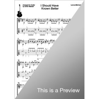 I Should Have Known Better by Lennon/McCartney