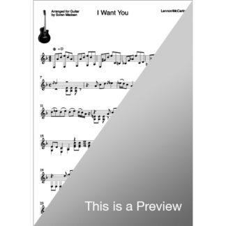 I Want You by Lennon/McCartney