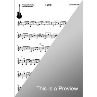 I Will by Lennon/McCartney