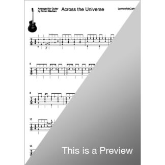 Across the Universe by Lennon/McCartney