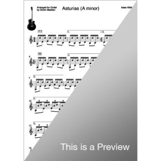 Asturias (A minor) by Isaac Albéniz