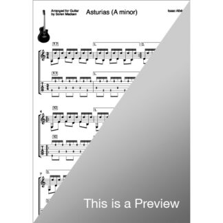 Asturias (A minor) by Isaac Albéniz