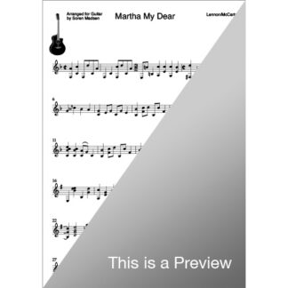 Martha My Dear by Lennon/McCartney