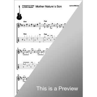 Mother Nature's Son by Lennon/McCartney