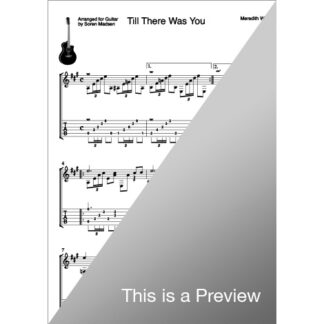 Till There Was You by Meredith Willson