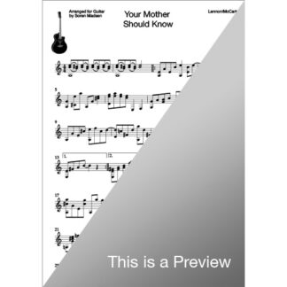 Your Mother Should Know by Lennon/McCartney